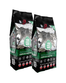 ALPHA SPIRIT Pełnoporcjowa sucha karma dla psów Free range duck kaczka 2x12 kg