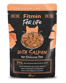 For Life For Sterilized Cats Salmon 85g