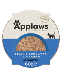 Miseczka dla kota tuńczyk z krabem 0.06 kg