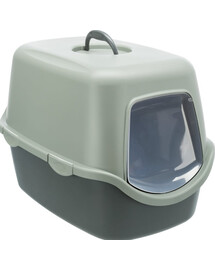 Be Eco Vico kuweta kryta, antracyt/szary/zielony, 40 × 40 × 56 cm