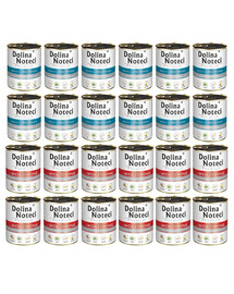 DOLINA NOTECI Mix smaków Premium Bogata w pstrąga i wołowinę 24x800g