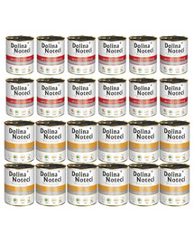 DOLINA NOTECI Mix smaków Premium Bogata w wołowinę i kaczkę z dynią 24x800g