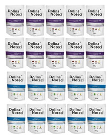 DOLINA NOTECI Premium Mix smaków Bogata w pstrąga i królika z żurawiną 20x500 g