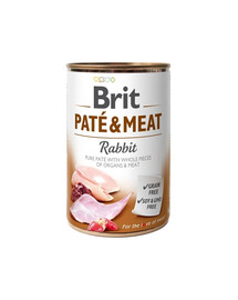 Pate&Meat rabbit 400 g pasztet z królikiem dla psa