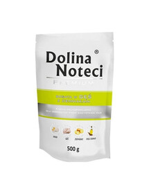 DOLINA NOTECI Premium Bogata W Gęś Z Ziemniakami 24x500 g