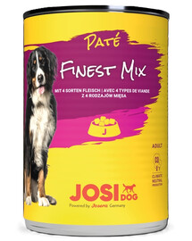 JosiDog Pate Finest Mix 800g pasztet z 5 różnymi rodzajami mięsa dla psów