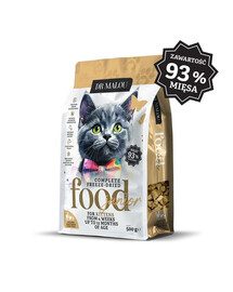 Kitten Liofilizowana karma Kurczak z kozim mlekiem i żółtkiem 500g sucha karma dla kociąt