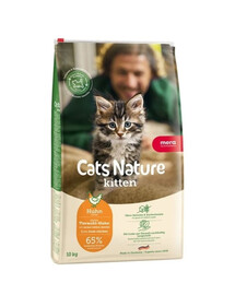 Cat Nature Kitten Chicken 10 kg kurczak, sucha karma dla kociąt