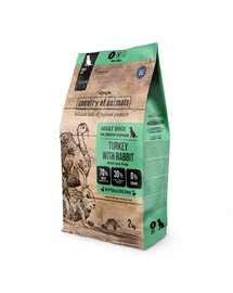 Dog Turkey with Rabbit S 2 kg indyk z królikiem, sucha karma dla psów