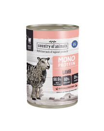 Cat Monoprotein Lamb 400g jagnięcina, mokra karma dla kotów