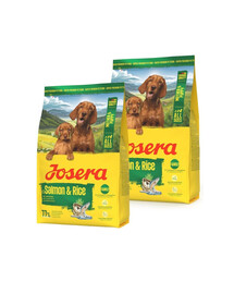 JOSERA Mother and Puppy Salmon with Rice 2x3kg dla szczeniąt, suk w ciąży oraz suk karmiących