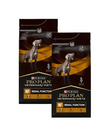 PURINA PRO PLAN Veterinary Diets Canine NF Renal Function 2x1,5 kg sucha karma dla psów cierpiących na problemy z nerkami