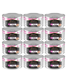 PURINA PRO PLAN Veterinary Diets Feline UR St/Ox Urinary 12x195g mokra karma dla kotów na zdrowie dróg moczowych