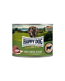 HAPPY DOG Sensible Pure Nowa Zelandia Jagnięcina 200 g karma mokra dla psów