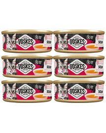 VOSKES Soup with Salmon 6x50 g zupa z łososiem dla kotów
