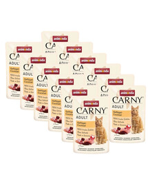 ANIMONDA Carny Adult Pouch Koktajl drobiowy 12x85g mokra karma dla kotów
