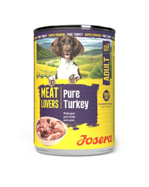 JOSERA Meat Lovers Pure Turkey 400 g indyk, mokra karma dla psów