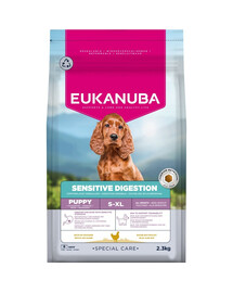 EUKANUBA Special Care Puppies with Sensitive Digestion 2,3 kg karma dla szczeniaków z wrażliwym układem pokarmowym