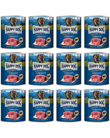 HAPPY DOG Sensible Pure Germany Wołowina 12x800 g karma mokra dla psów