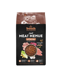 BOSCH Meat Menue Adult z indykiem i kurczakiem 800 g sucha karma dla psa