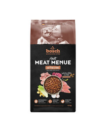 BOSCH Meat Menue Adult z indykiem i kurczakiem 12 kg sucha karma dla psa