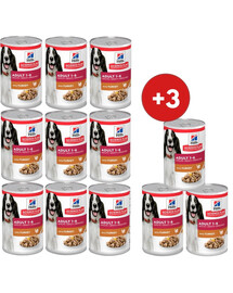 HILL'S Science Plan Canine Adult Turkey 370 g dla dorosłych psów z indykiem 9+3 GRATIS