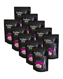 DOLINA NOTECI Premium danie z indyka 10x85 g mokra karma dla kota