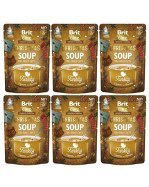 BRIT Care Cat Christmas Soup Turkey 6x75g zupa z indykiem i warzywami dla kotów