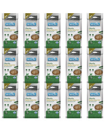 FARMINA Vet Life Cat Obesity Creamy 15x60 g z kurczakiem i tuńczykiem, kremowy przysmak dla kotów z nadwagą