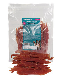 CHRUP&GO Filety jerky z piersią kaczki 500 g przysmak dla psa