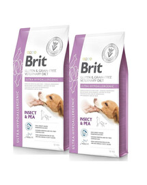 BRIT Veterinary Diets Dog Ultra-Hypoallergenic 2x12kg karma hipoalergiczna dla psa