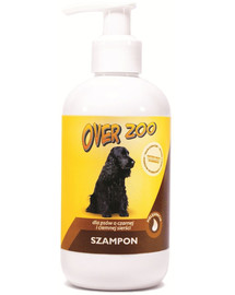 OVER ZOO Šampón pro tmavou a černou srst 250 ml