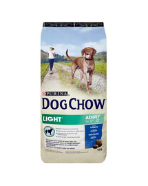 Purina Dog Chow viegla barība ar tītaru 14 kg