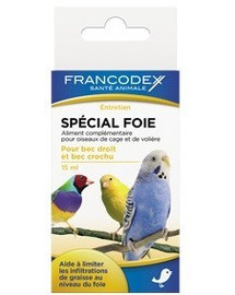 Francodex priemonė paukščių kepenims 15 ml