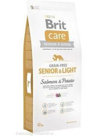 Brit Care Grain-Free Senior Salmon & Potato 12 kg