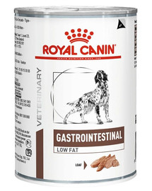 Royal Canin Dog Gastro Intestinal Pilnvērtīga un sabalansēta mitrā barība pieaugušiem suņiem ar gremošanas traucējumiem 410 г
