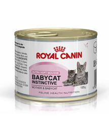 Royal Canin Babycat Instinctive 195 g - konservu barība
