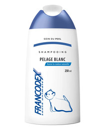 Francodex White Coat šampūns suņiem ar baltu spalvu 250 ml