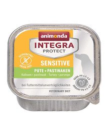 Animonda Integra Protect Sensitive šunims su kalakutiena ir pastarnokais 150 g