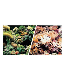 HAGEN Aquarium divpusējs akvārija fons - rifs vai koraļļi 45 cm x 7.5 m