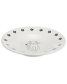 TRIXIE Miska ceramiczna dla ras krótkopyskich, o 15 cm