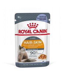 Royal Canin HAIR&SKIN  Jelly 85 g X 12