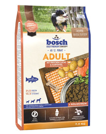 Bosch Adult Salmon&Potato ar lasi un kartupeļiem 3 kg
