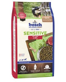 Bosch Sensitive Lamb&Rice ar jēra gaļu un rīsiem 1 kg