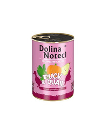 DOLINA NOTECI Premium SuperFood konservai su antiena ir putpelėmis 400 g