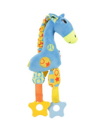 ZOLUX Puppy rotaļlieta žirafe, zila 29 cm