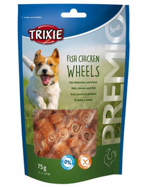 Trixie Premio Wheels kārumi ar vistas gaļu un zivīm 75 g