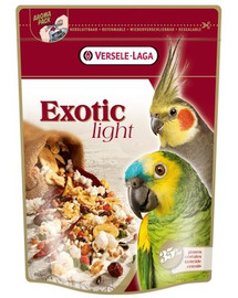 Versele-Laga Exotic Light 750 g barība vidējiem un lieliem papagaiļiem