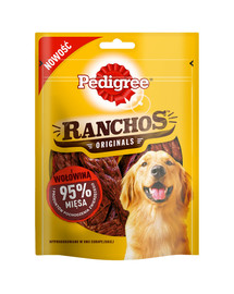 PEDIGREE Ranchos kārumi ar 95% liellopu gaļu 7*70 g