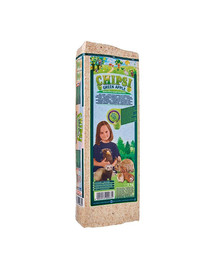 JRS Chipsi Green Apple pakaiši 15 l / 1 kg
